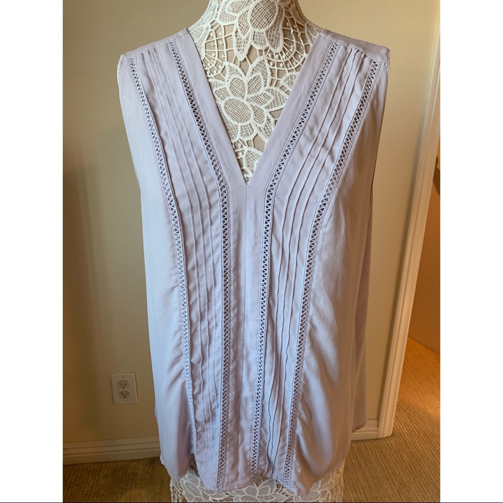 Anne Taylor Sleeveless Blouse